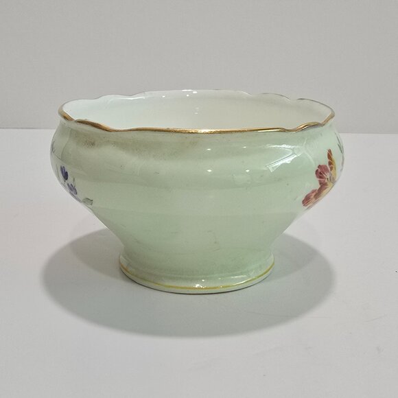 Aynsley - Vintage Bone China Sugar Bowl with Floral Design - Picture 3 of 7